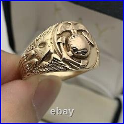10K Gold United States Marine Corps Men's Ring Vintage USMC