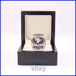 2024 San Francisco 49ers NFC Championship Ring Collage ring, Men's Silver Ring