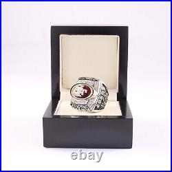 2024 San Francisco 49ers NFC Championship Ring Collage ring, Men's Silver Ring
