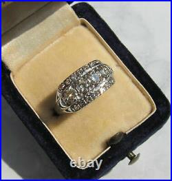 2.50 Ct Round Cut Diamond 14K White Gold Over Vintage Art Deco Engagement Ring