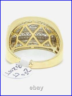 $5000.00 REtail-Vintage 14k Men's Diamond Ring 2.50ctw