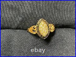 5 Vintage SAMPLE Women's R Johns Class Rings Plated Metals Diff Sizes & Stones