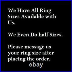 925 Silver 1.03CT Round Cut Simulated Diamond Vintage Style Men's Band Ring