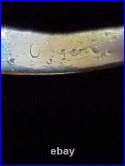 Antique 10K Ostby Barton Men's Signet Ring Size 10.5