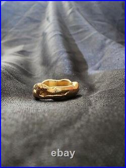 Extremely rare antique French erotic ring 18k, mid to late 19th century