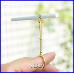 Fashion Cigarette Holder Ring Rack Vintage Metal Men Women Finger Clip Rack Slim