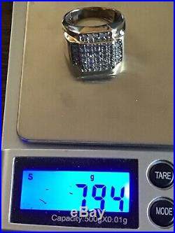 Last Drop In Price 1.5 Ct 10k Diamond Gold mens vintage Ring