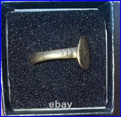 Medieval Men's Ring 11th-12th Century SIZE 10 Professionally Restored COA