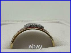 Men's Vintage 10 Kt Yellow Gold Moose Loom Fhc Ring, Size 10.5 #wa597