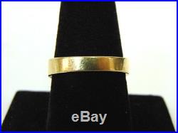 Mens Vintage Estate 10k Gold & Ruby Colored Ring 7.1g E2892