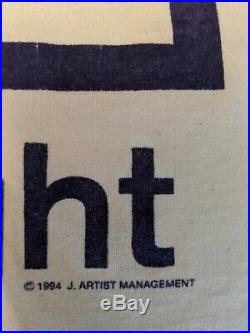 NINE INCH NAILS 1994 1995 vintage THE DOWNWARD SPIRAL tour shirt L rare Halo 8