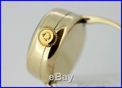 Omega Vintage 9K Yellow Gold Manual Winding Ring Watch, Birmingham 1961