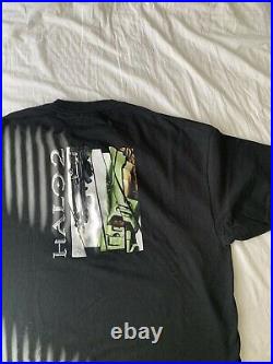 Rare vintage Halo 2 XBOX T Shirt XL SMG Deadstock DS Vintage Video Game VNTG