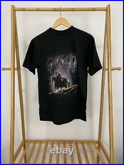 VTG The Lord Of The Rings Fellowship Of The Ring Nazgul Black Rider T-Shirt Sz M