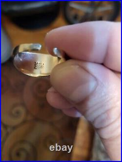 Vintage 10k Gold Freemason Ring