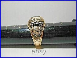 Vintage 10k Yellow Gold Balfour 1984 Winter Park High Men's Class Ring Size 13.5