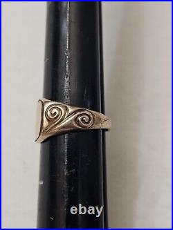 Vintage 14k Men's Gold Ring 4.1 Grams Scrap Gold Pre Owned Condition BB1