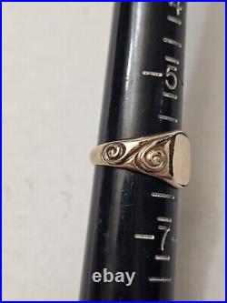 Vintage 14k Men's Gold Ring 4.1 Grams Scrap Gold Pre Owned Condition BB1