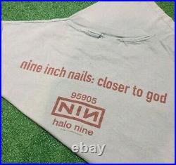 Vintage 1994 Nine Inch Nails Closer To God Halo Nine T-Shirt Men's Size X-Large