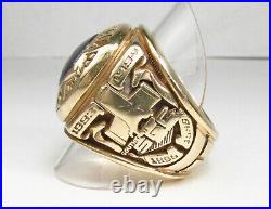 Vintage 1996 University of Florida Gators National Champions 14K Gold Mens Ring