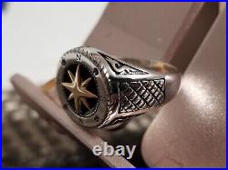 Vintage 925 Sterling Silver Ring Men's Size 11