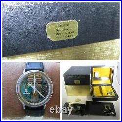 Vintage Accutron Spaceview SS 1969 Original Chapter Ring with Boxes & Extras