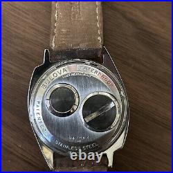 Vintage Bulova Accutron 212- 14K Gold Bezel Ring 1965 Runs