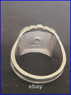 Vintage Eagle Scout Ring (40's 50's) Silver Size 8