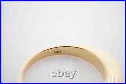 Vintage Estate 14k Yellow Gold Men's Ring with 0.25ct Diamond Size 10