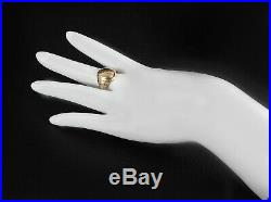 Vintage Estate Antique Victorian Ring Solid 10K Rose Gold Unisex Womens Mens 9