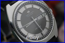 Vintage HAMILTON HF-36 Cal. 631 Hi-Beat Stainless Steel Chapter Ring Men's Watch