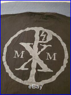 Vintage MARILYN MANSON T-Shirt Antichrist Superstar Halo Mens XL 1997 (rc1)