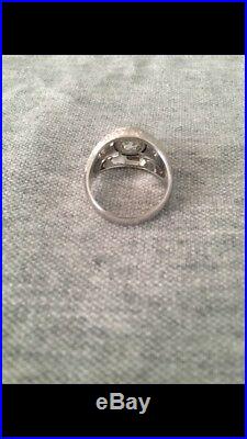 Vintage Men's Platinum ring