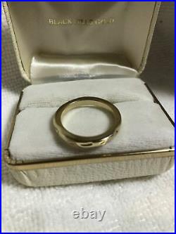 Vintage Mens Gold Ring Size 8