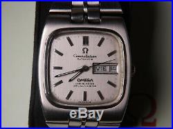 Vintage Omega Constellation TV 1970's. Automatic Italian Day ring. Working Well