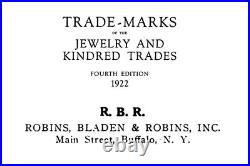 Vintage RBR Robins Bladen & Robins USA 10K Gold Sardonyx Cameo Mens Ring Sz 10.5