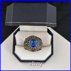 Vintage Ring Law Enforcement Officer's Ring Mid-Century Uncas Ring Sz 14