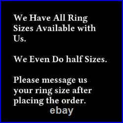 Vintage Style 925 Silver 0.20CT Round Simulated Sapphire Mens Solitaire Ring