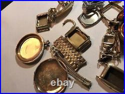 Vtg Lot Of Gold Filled Watch Cases Bezel Ring Watchmaker Scrap / Use